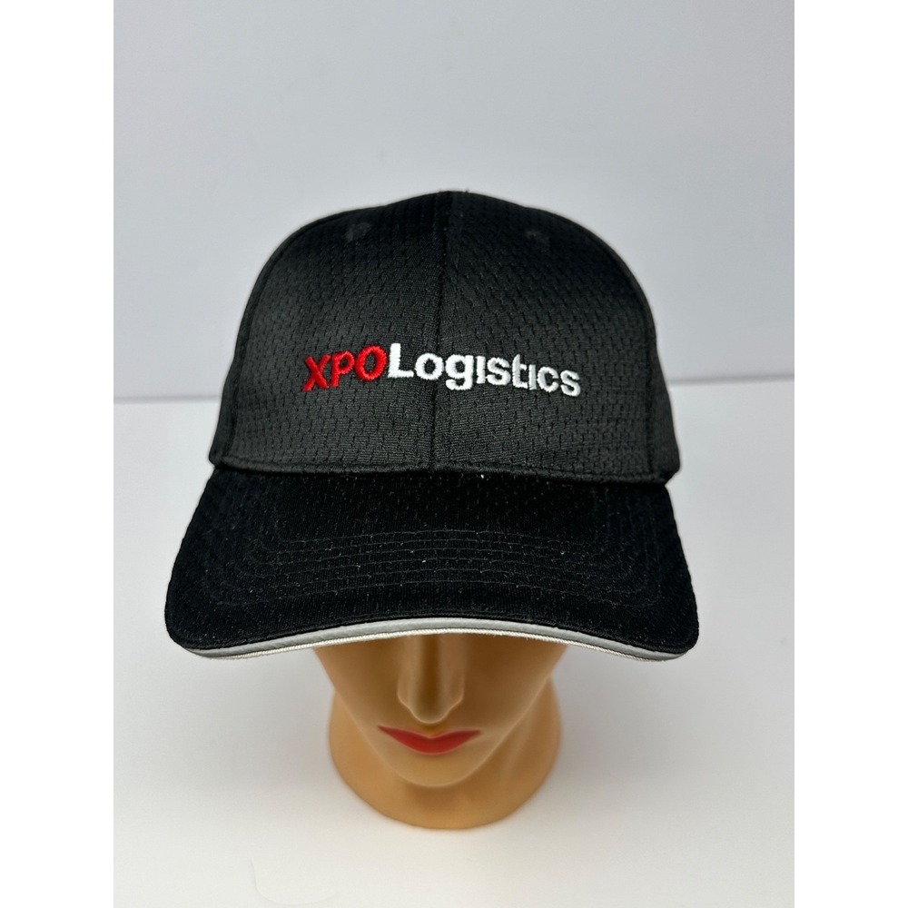 Pacific Headwear Pro Model XPO Logistics Adjustable Embrodiery Black Hat Cap V5